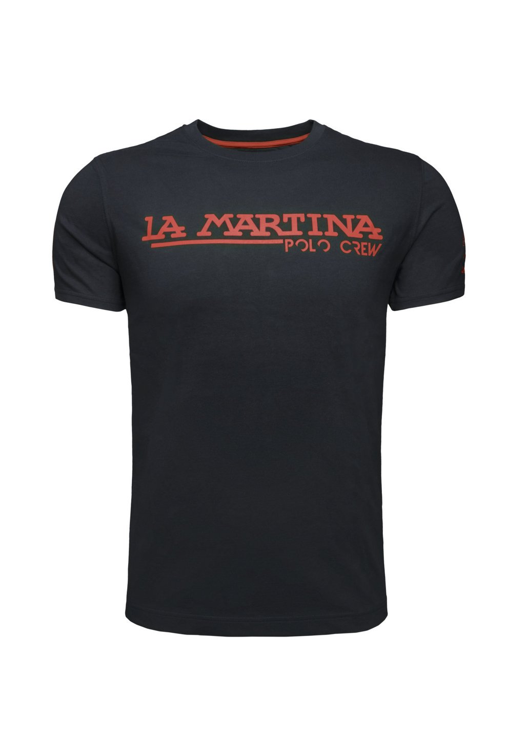 

Футболка с принтом CREW NECK La Martina, темно-синий