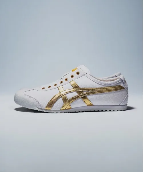 Унисекс слипоны Onitsuka Tiger MEXICO 66 SLIP-ON белые