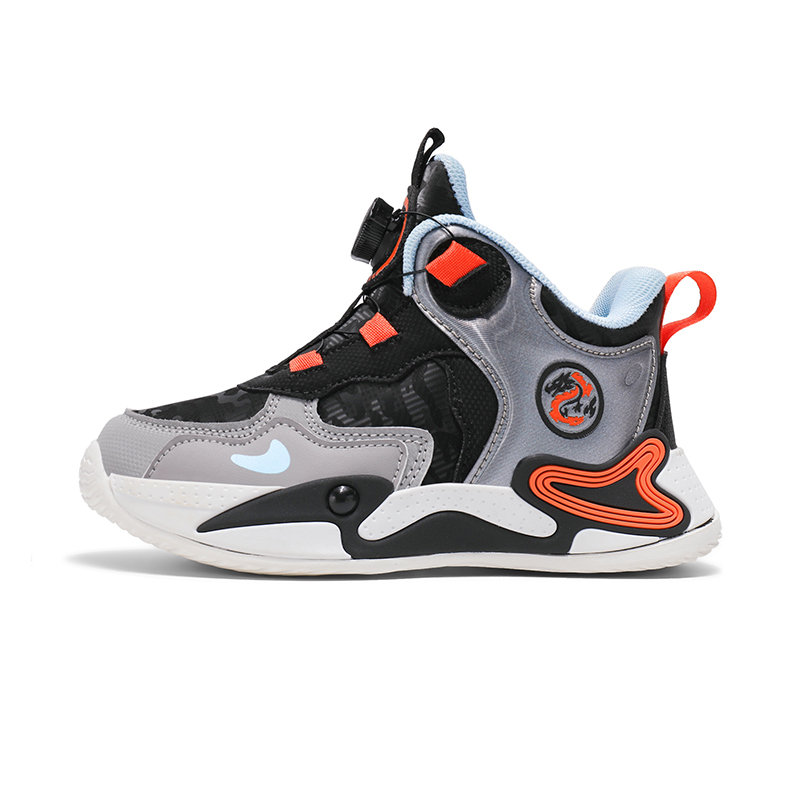 

Детская обувь для повседневной жизни Izumi Chiryū, черный/оранжевый