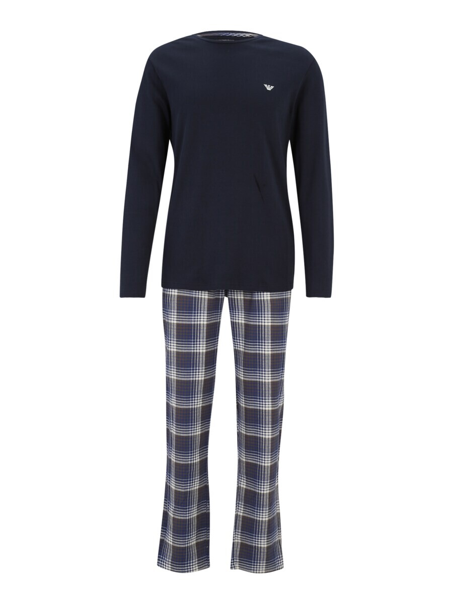 

Пижама Emporio Armani Long Pajamas, темно-синий