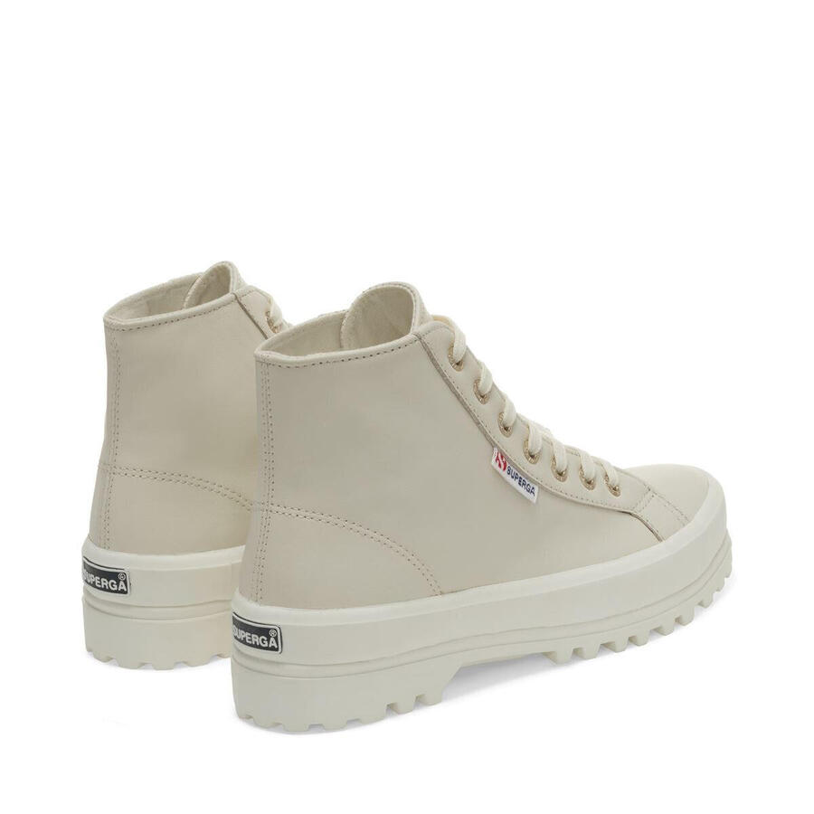 Женские ботильоны Superga 2341 бежевый яичный — фото 3