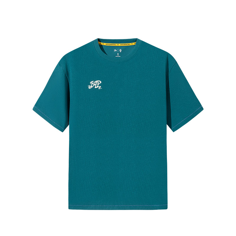 

ANTA Футболка Unisex Dark Bamboo Green из коллекции Basketball, Зеленый, ANTA Футболка Unisex Dark Bamboo Green из коллекции Basketball