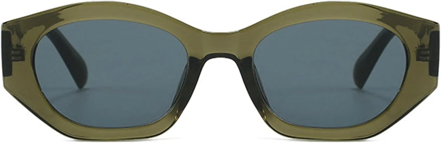 

Солнцезащитные очки Willochra Small Cat Eye Polygon для мужчин, роскошные безрамочные черные солнцезащитные очки для женщин, винтажные квадратные очки, C3