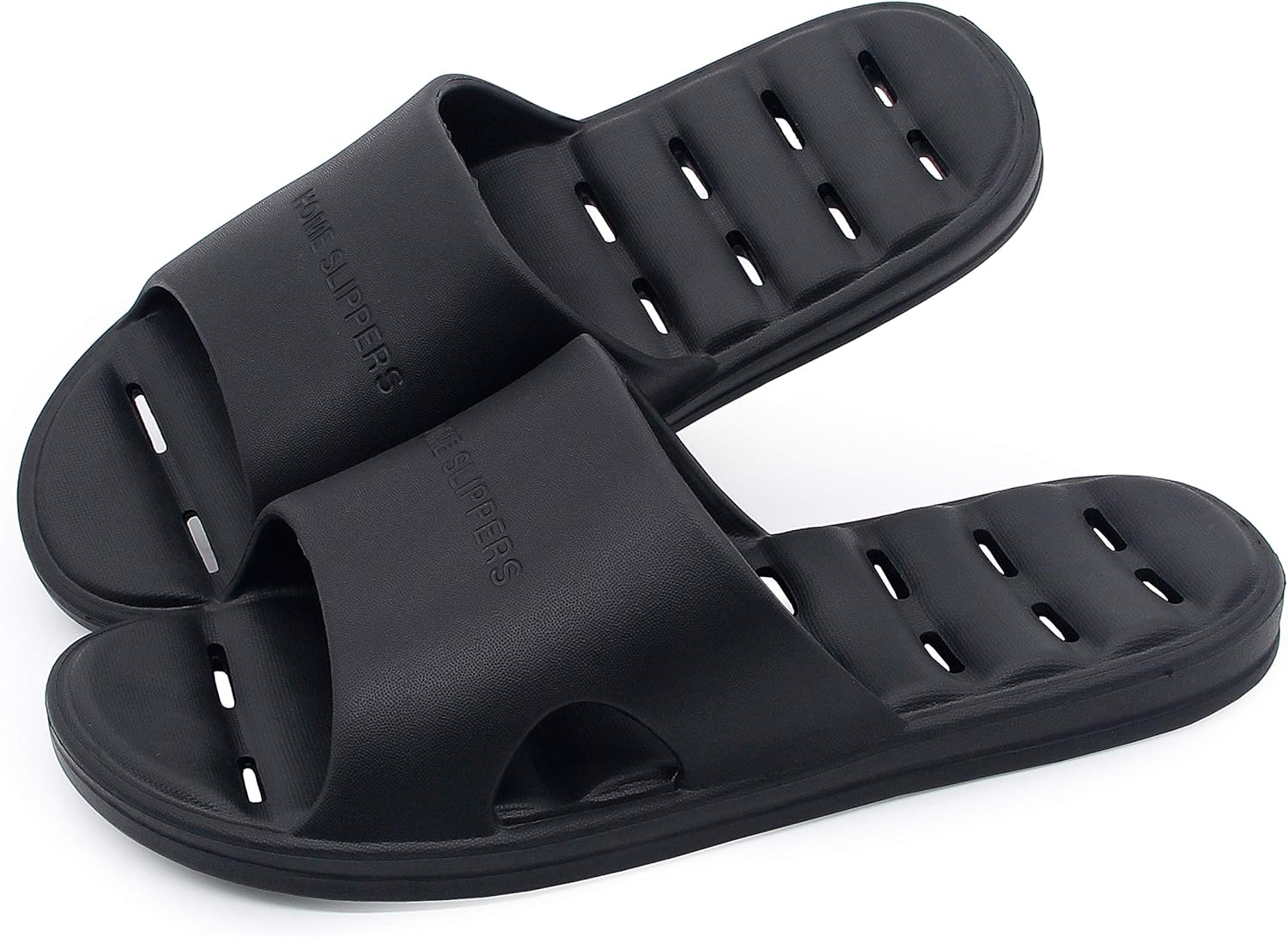 

Женские душевые шлепанцы, быстросохнущие нескользящие тапочки, тапки для ванной, дома и бассейна, домашние тапочки для спортзала, мягкая подошва, бежевые, размеры S, M, L, XL GuanZo, черный