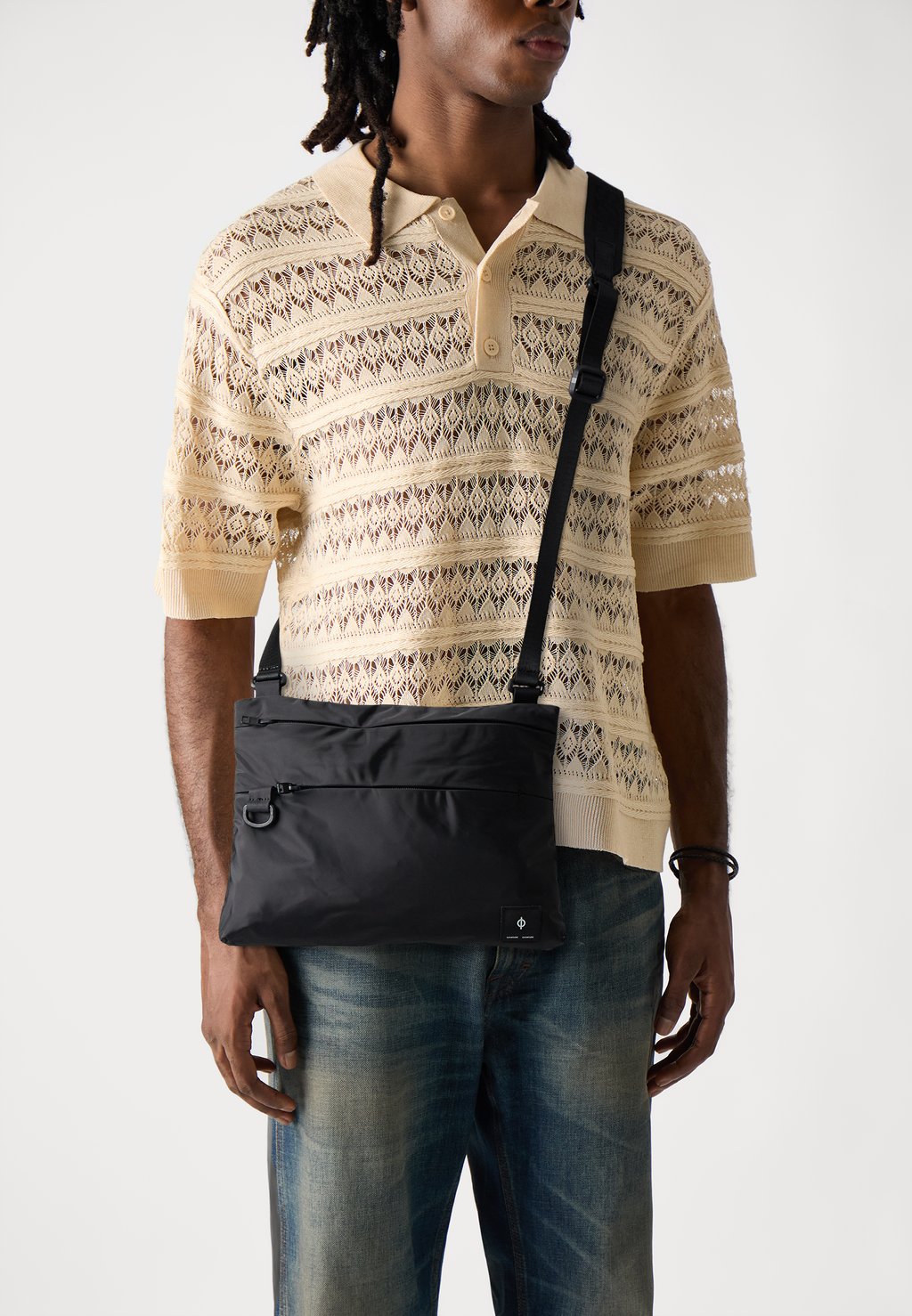 

Сумка через плечо SALUIS CROSSBODY BAG Samsøe Samsøe, черный