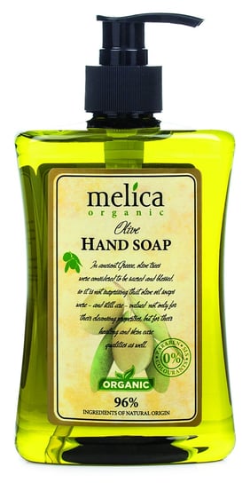 

Органическое мыло для рук Melica с экстрактом оливы., Melica Organic