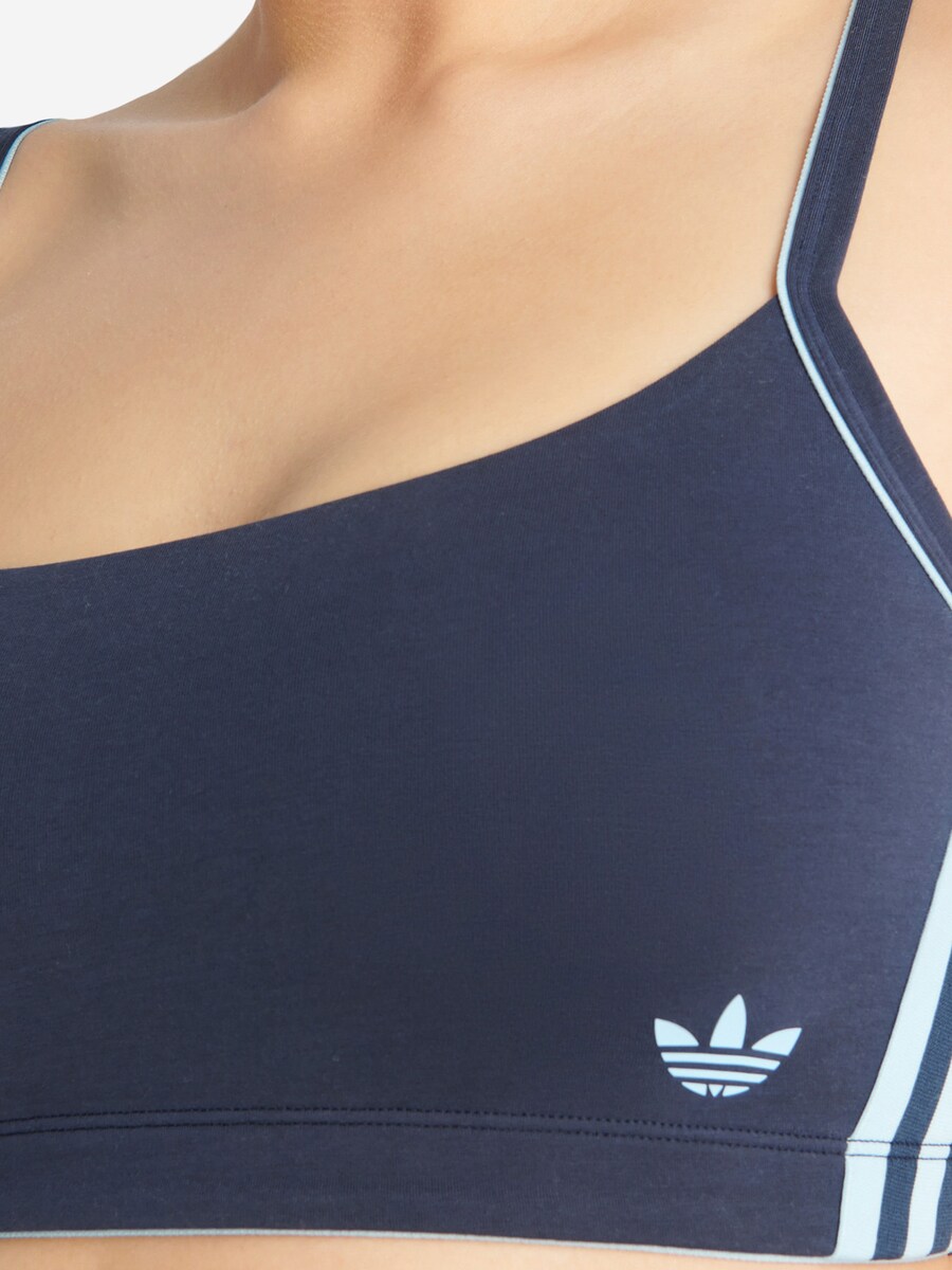 Топ ADIDAS ORIGINALS, ночной синий — фото 3