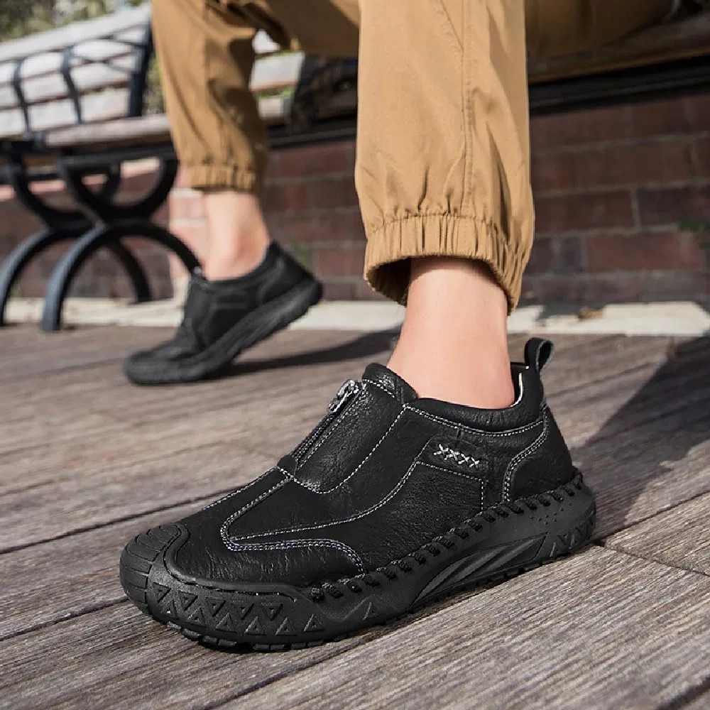 Мокасины мужские повседневные Asifn Moccasins, черный — фото 2