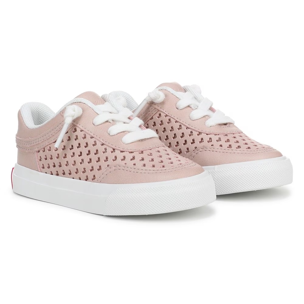 

Детские кеды-слипоны на липучках Blowfish Malibu для малышей, rose gold faux leather