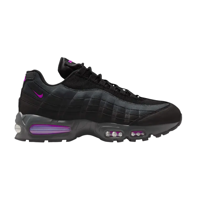 

Кроссовки Nike Air Max 95 OG 'Black Vivid Purple', черный
