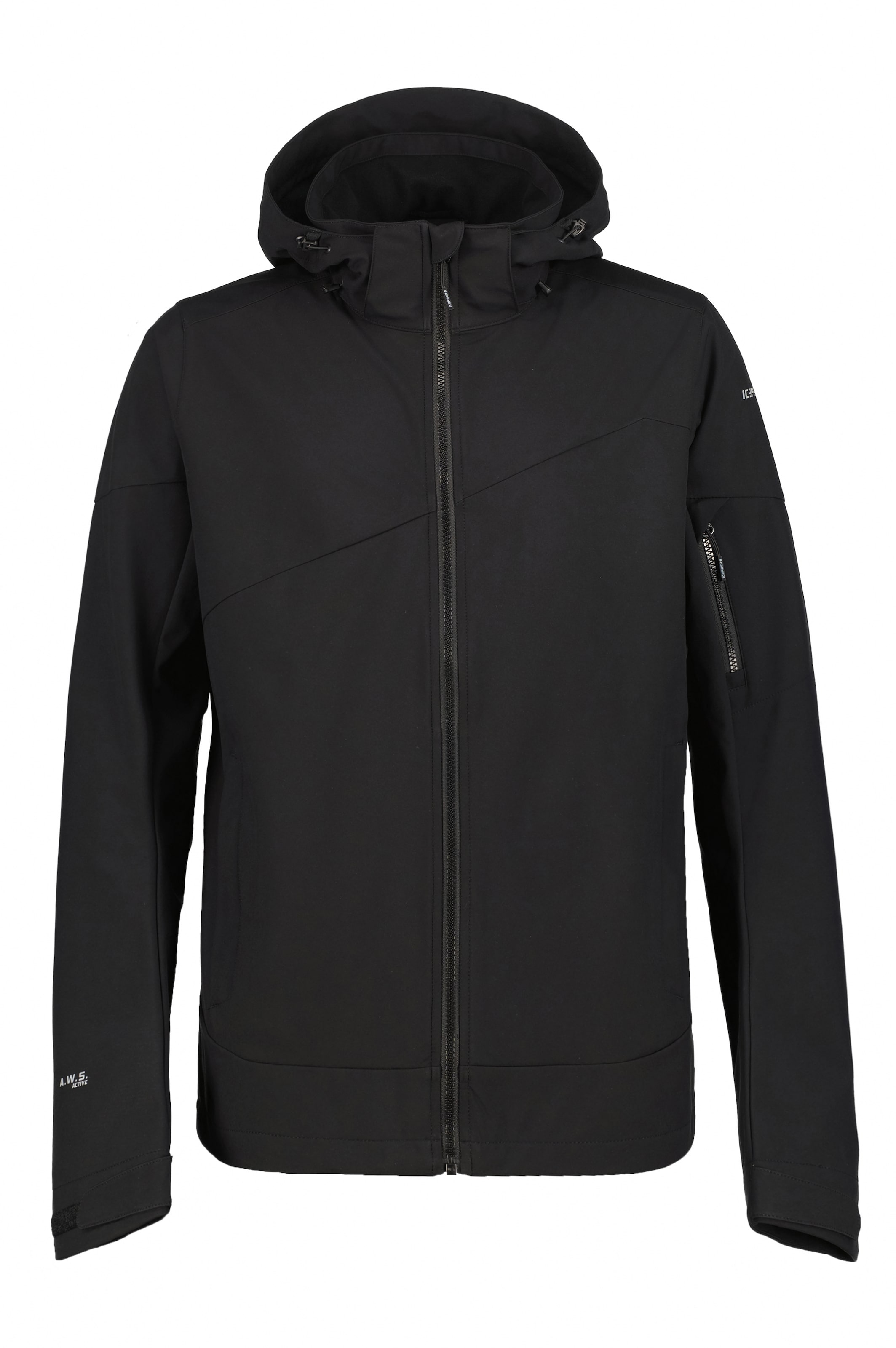 

ICEPEAK Зимняя парка в черном цвете