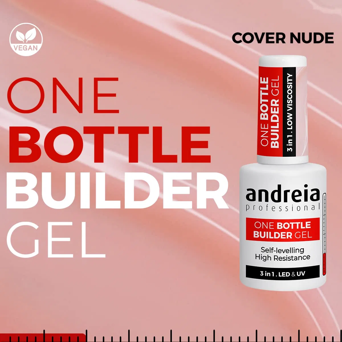 Гель-строитель для ногтей «Nude» от Andreia Professional Andreia, Covering Nude — фото 3