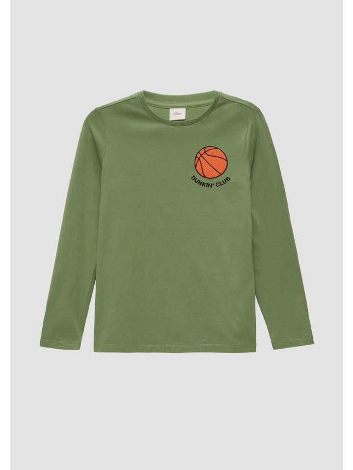 

s.Oliver Футболка 7372_зеленого цвета