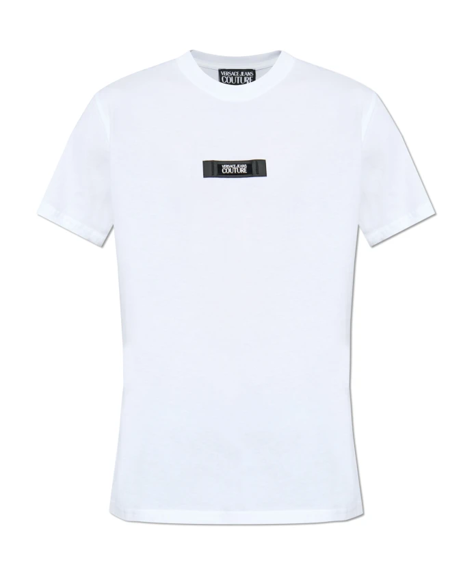 

Футболка с логотипом Versace Jeans Couture, белый