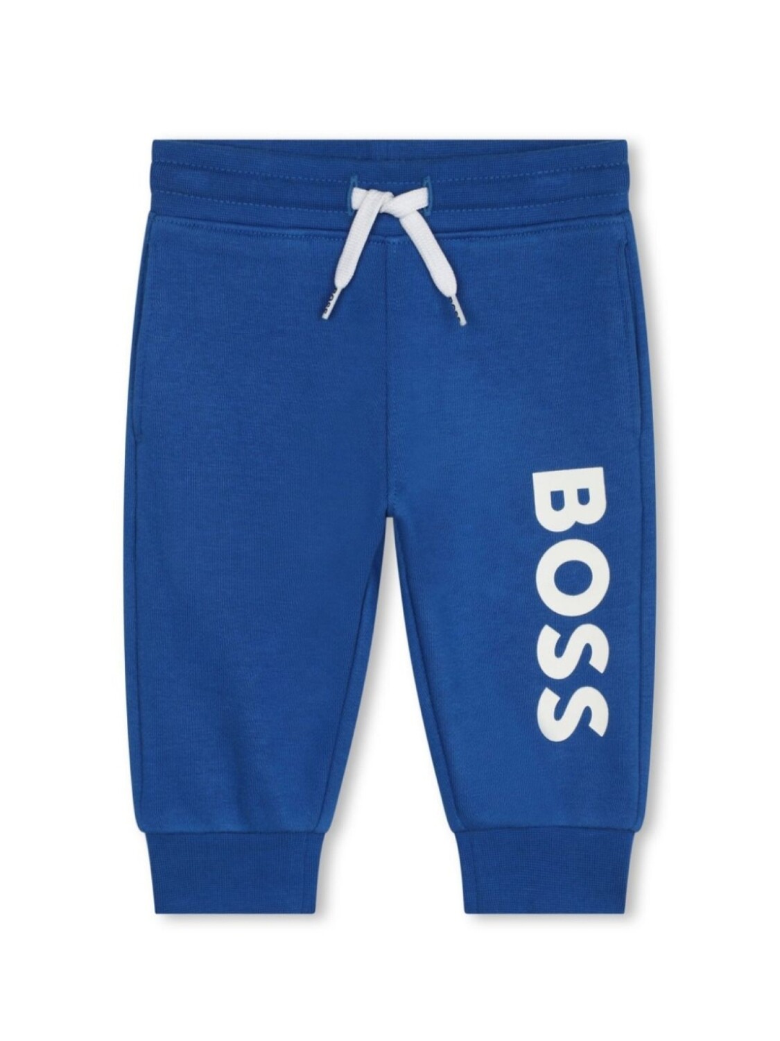 

BOSS Kidswear спортивные брюки с логотипом, синий