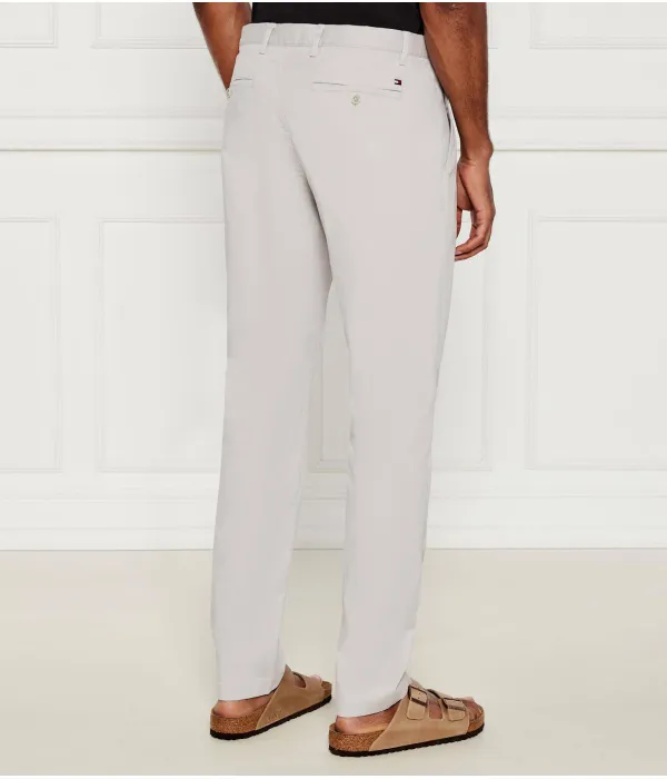 Брюки-Чинос в стиле гарлем Tapered fit Tommy Hilfiger, серый — фото 4