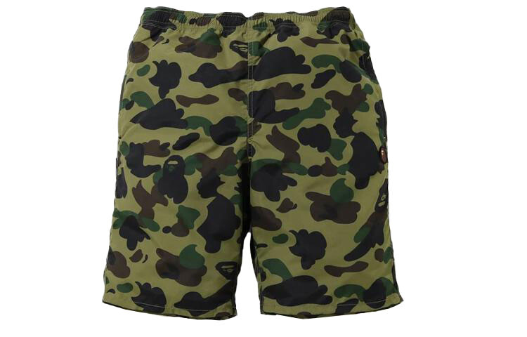 

Bape повседневные шорты унисекс A Bathing Ape, зеленый