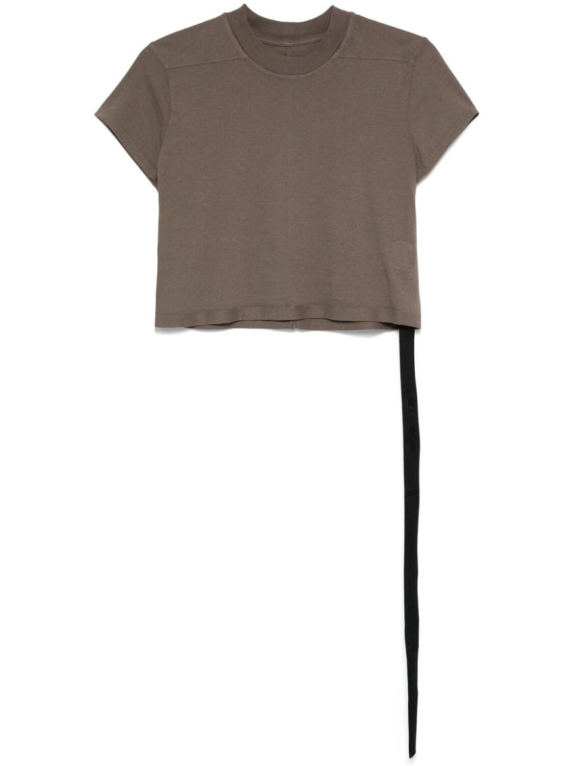 

Укороченная футболка Rick Owens Small Level, коричневый