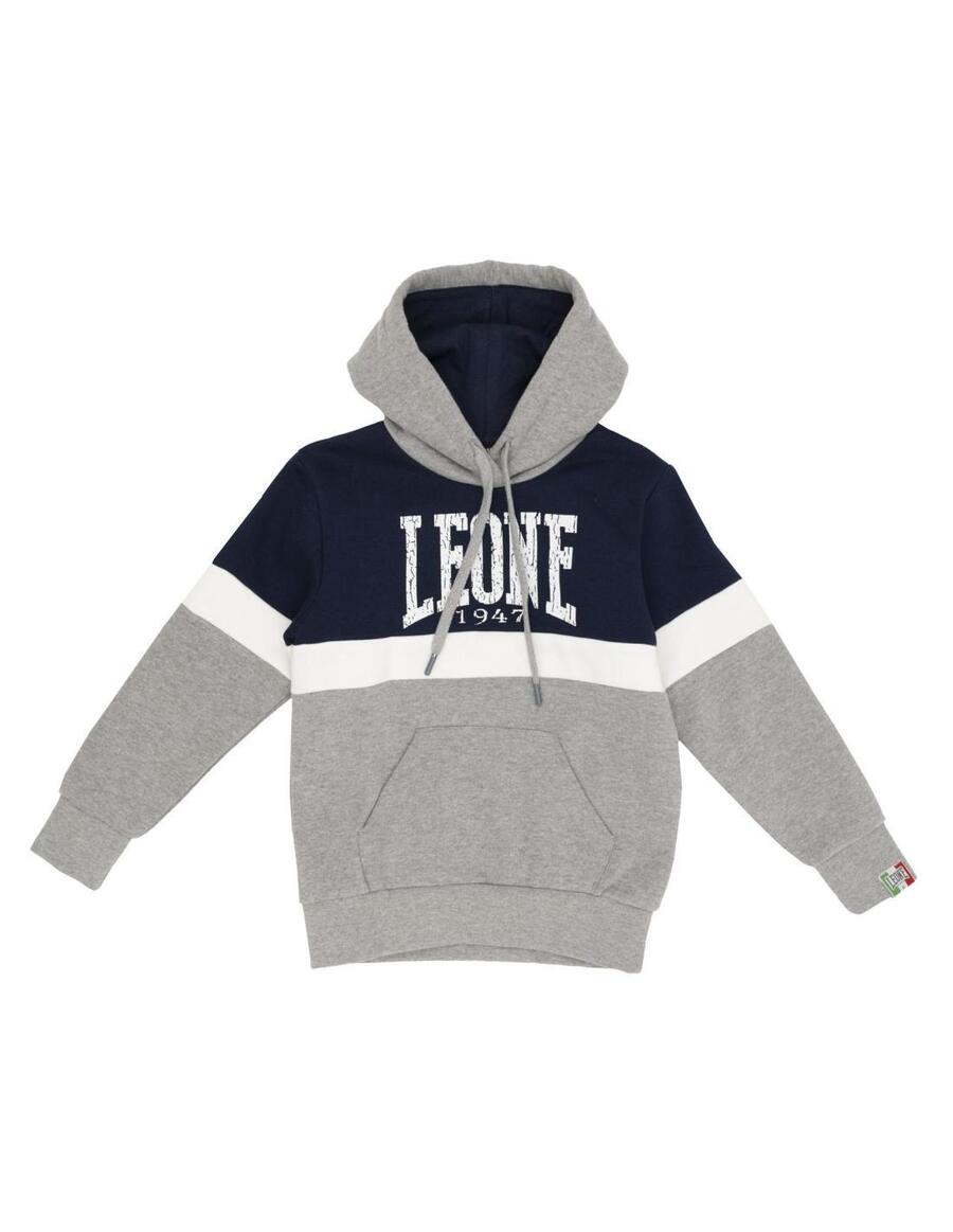 

LEONE 1947 APPAREL Детская толстовка Leone с большим логотипом, Gray Boy