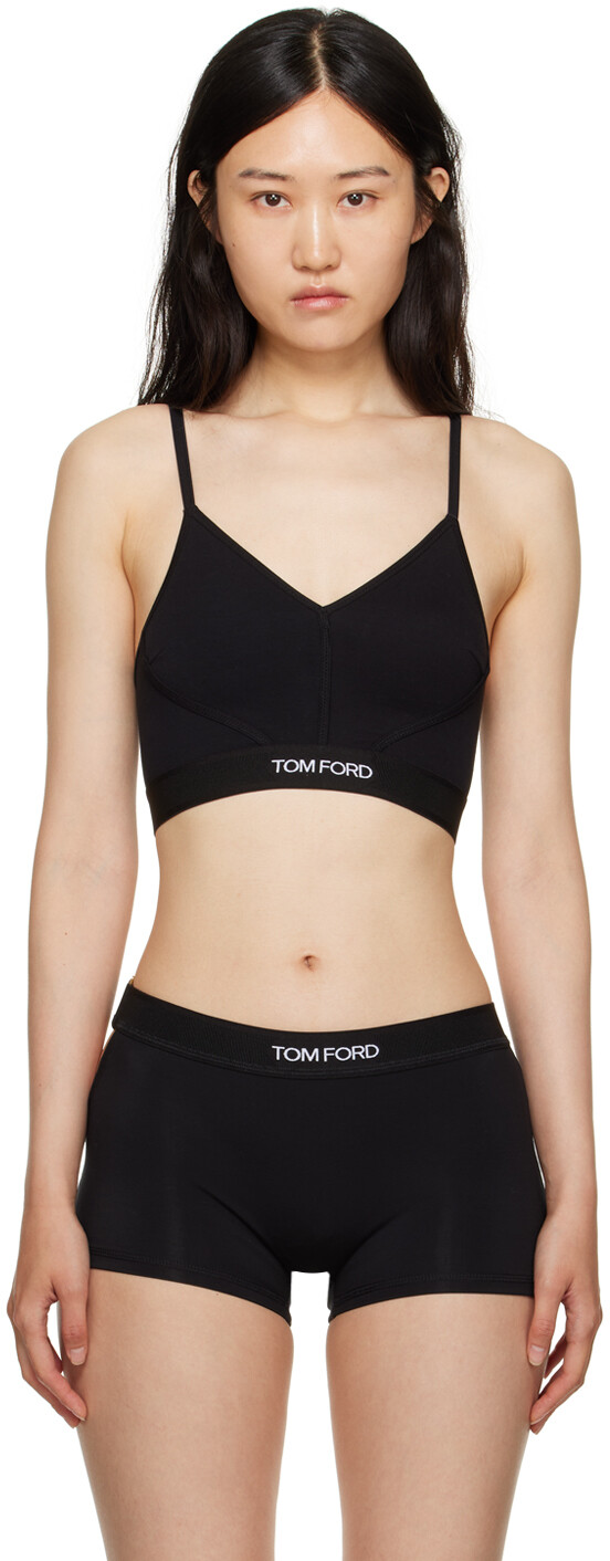 

Черный фирменный бюстгальтер TOM FORD