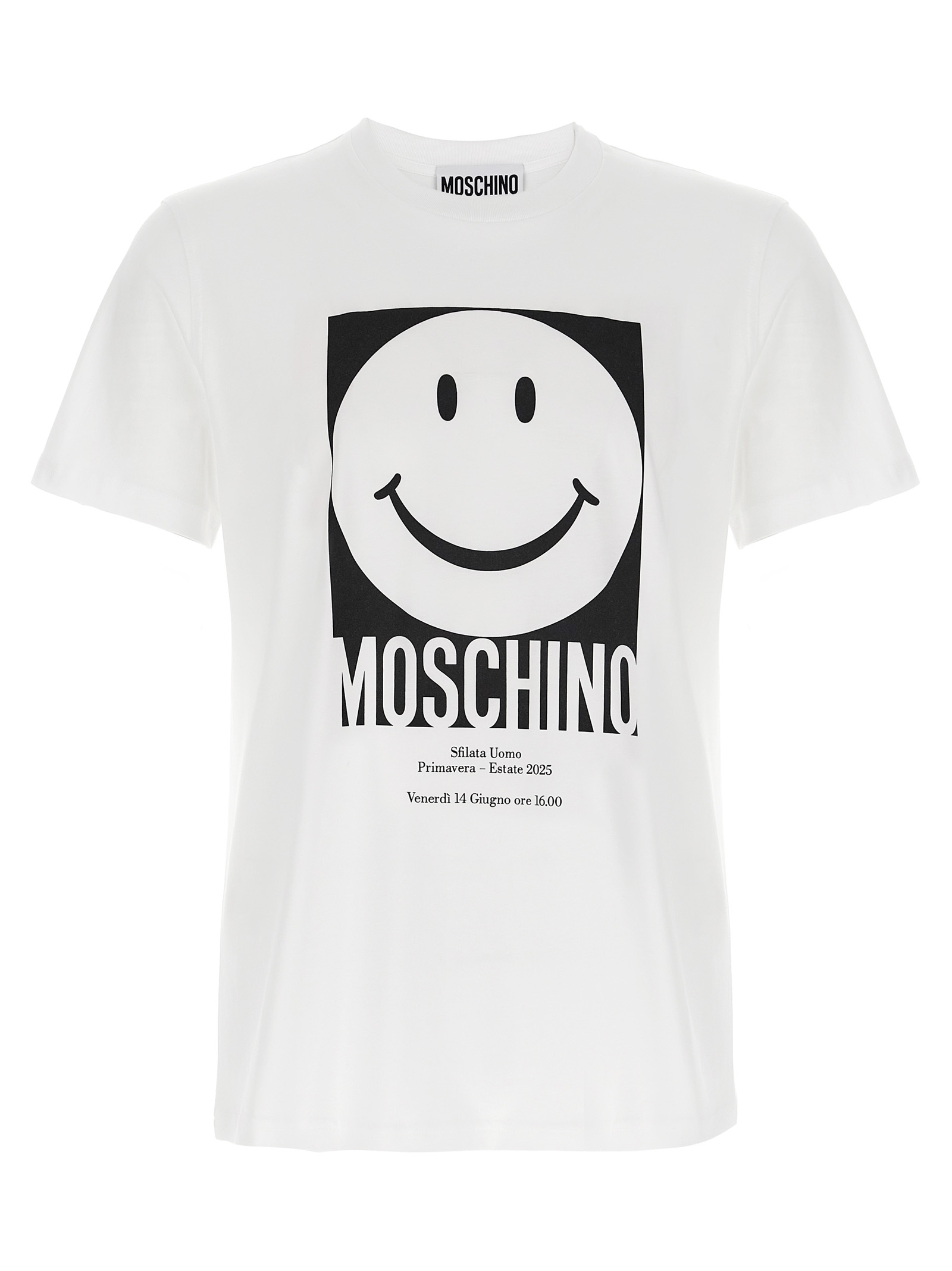 

Футболка «Smiley» Moschino, белый