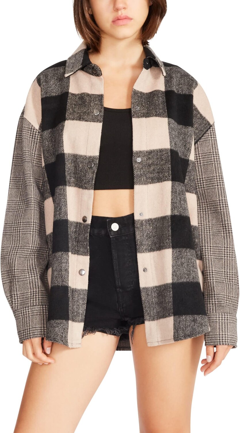 

Куртка Sophia Shacket Steve Madden, цвет Light Taupe