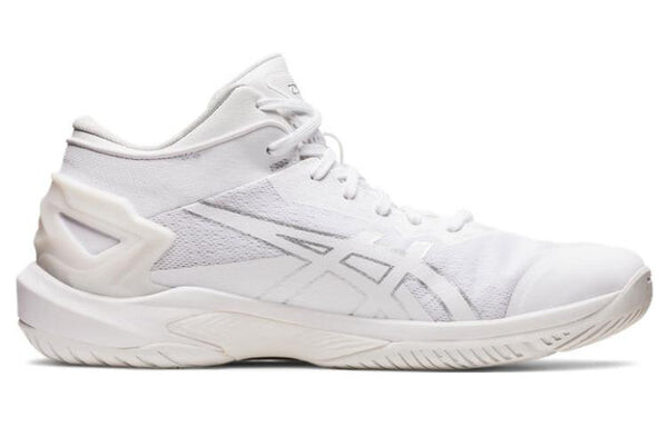 Кроссовки Gel Burst 27 4e очень широкие Asics, белый — фото 2