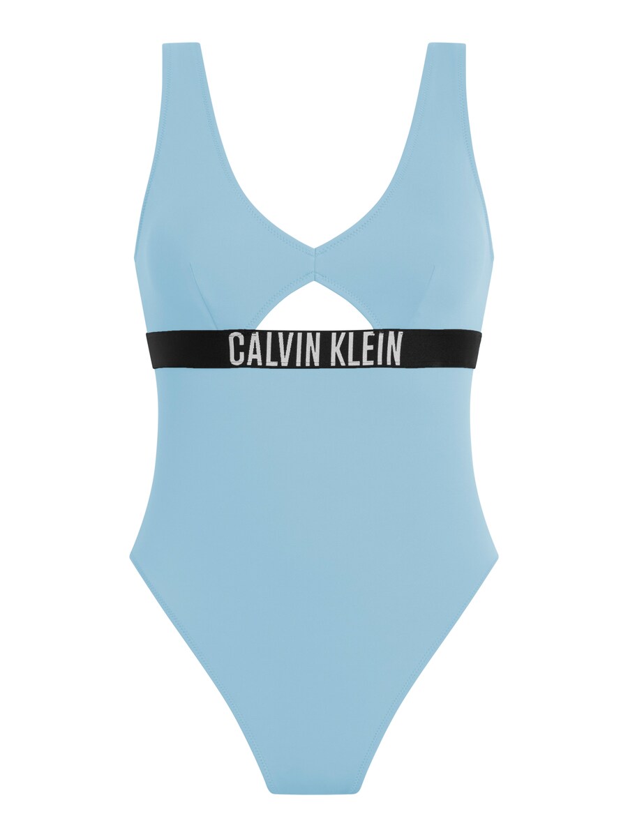 

Треугольный купальник Calvin Klein Swimwear ONE PIECE, светло-голубой