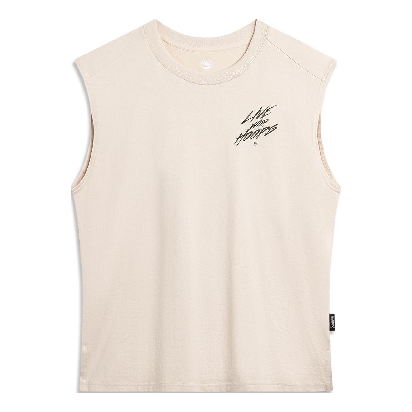 

Топ Li-Ning BadFive Graphic Tank 'Beige' AVSU443-1, бежевый