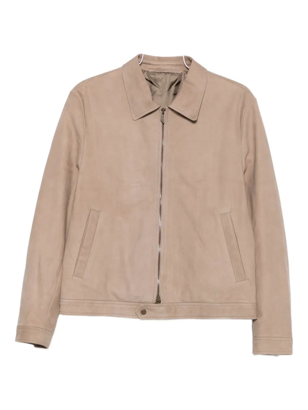 

Кожаная куртка на молнии Salvatore Santoro, бежевый