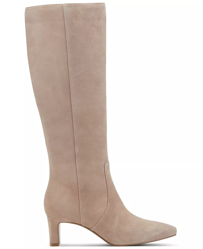 Женские сапоги Mabel Wide-Calf из замши Rockport, загар/бежевый — фото 2
