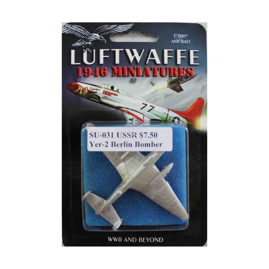 

Ер-2 Берлинский бомбардировщик, Luftwaffe 1946 Miniatures - Soviet Union (1:300)