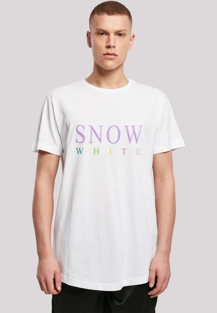 

F4NT4STIC Футболка "Disney Boys Snow White Snow White Graphic", принт, белый