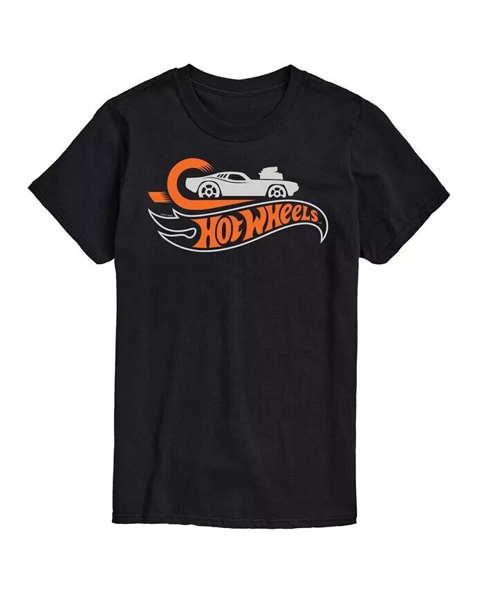 

Мужская футболка с коротким рукавом Hybrid Apparel Hot Wheels AIRWAVES, черный