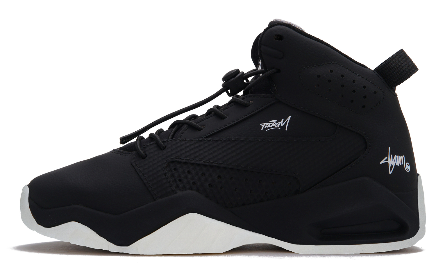 

Jordan Lift Off Phantom Black Mid top Vintage баскетбольные кроссовки Unisex черные