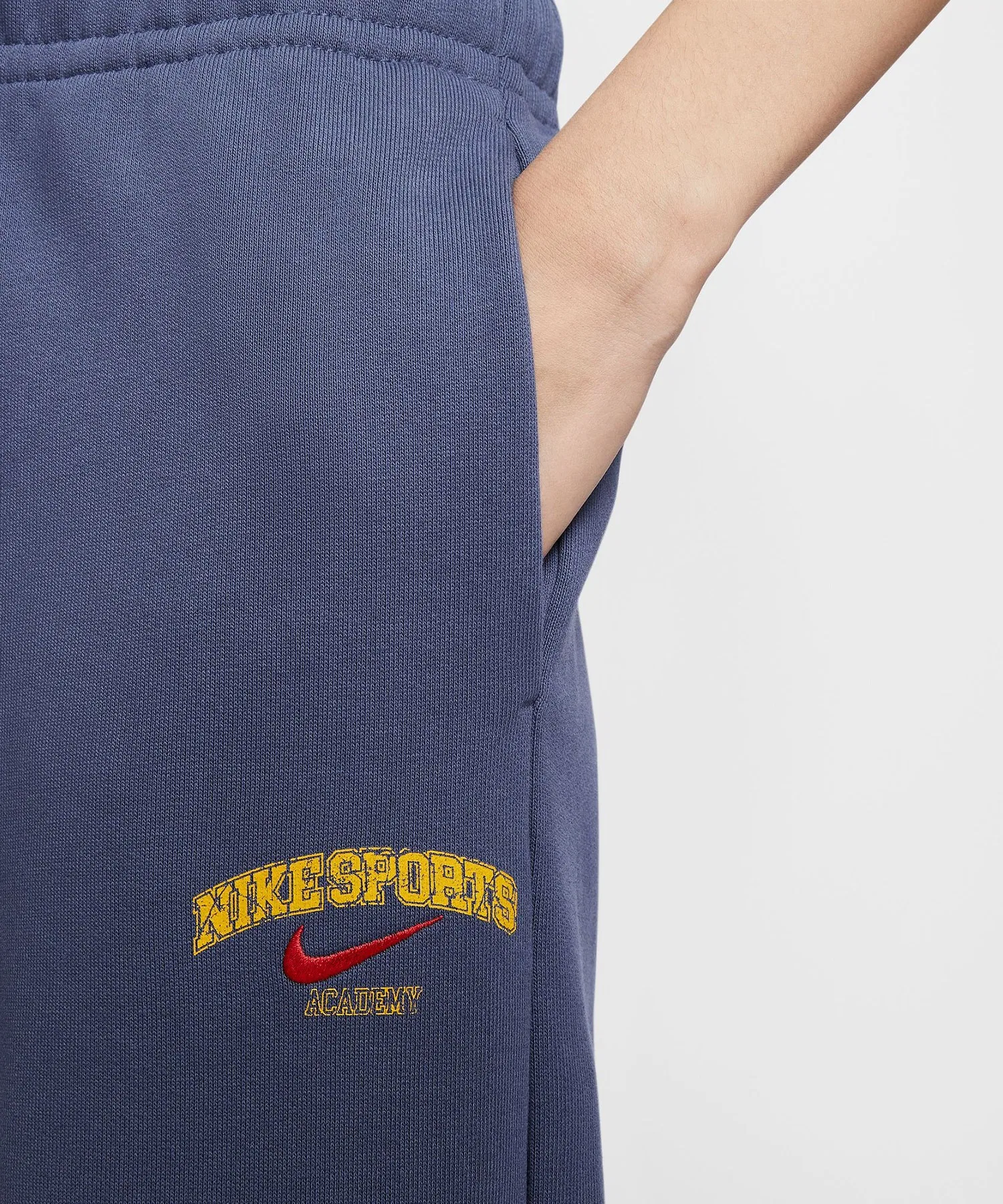 Женские широкие брюки Nike NSW Club Fleece Wide GC — фото 3