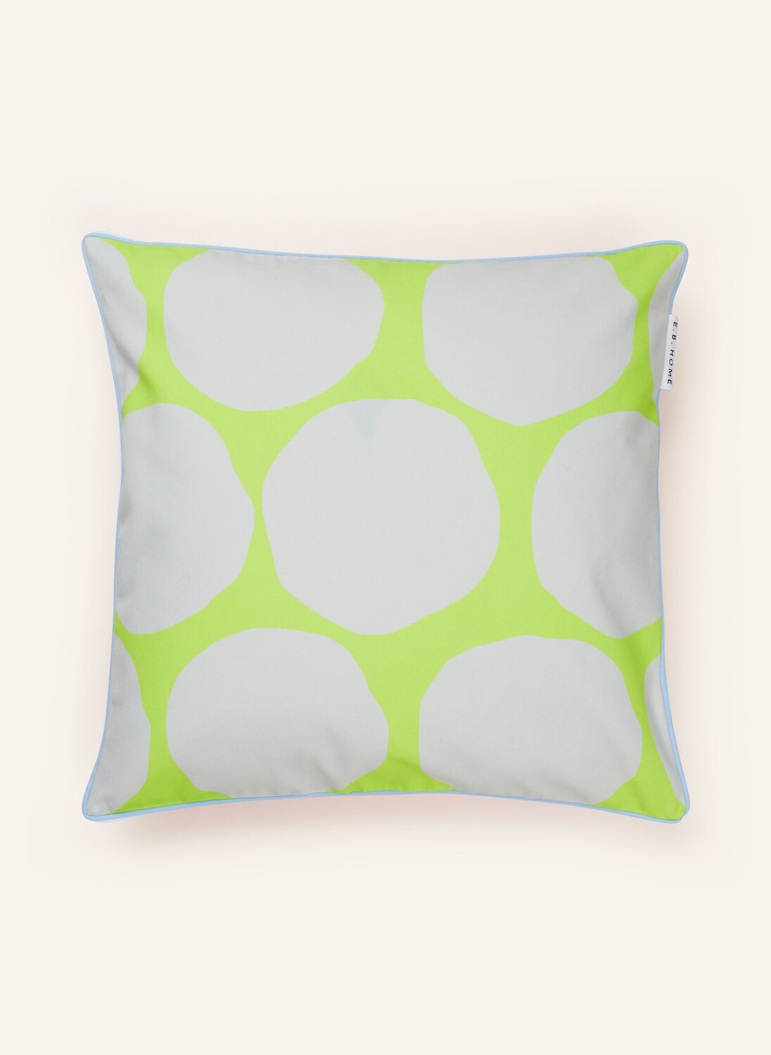 

Декоративная подушка Eb Home, 40x40 см, цвет hellgrau/pink/neongrün