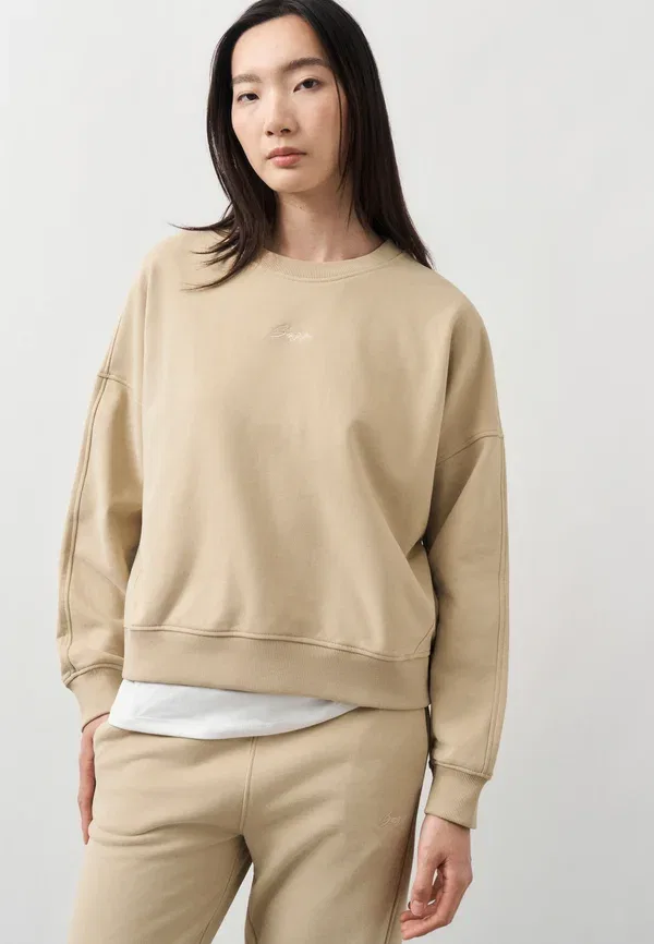 Свитшот Ever Boss, open beige, светло-бежевый