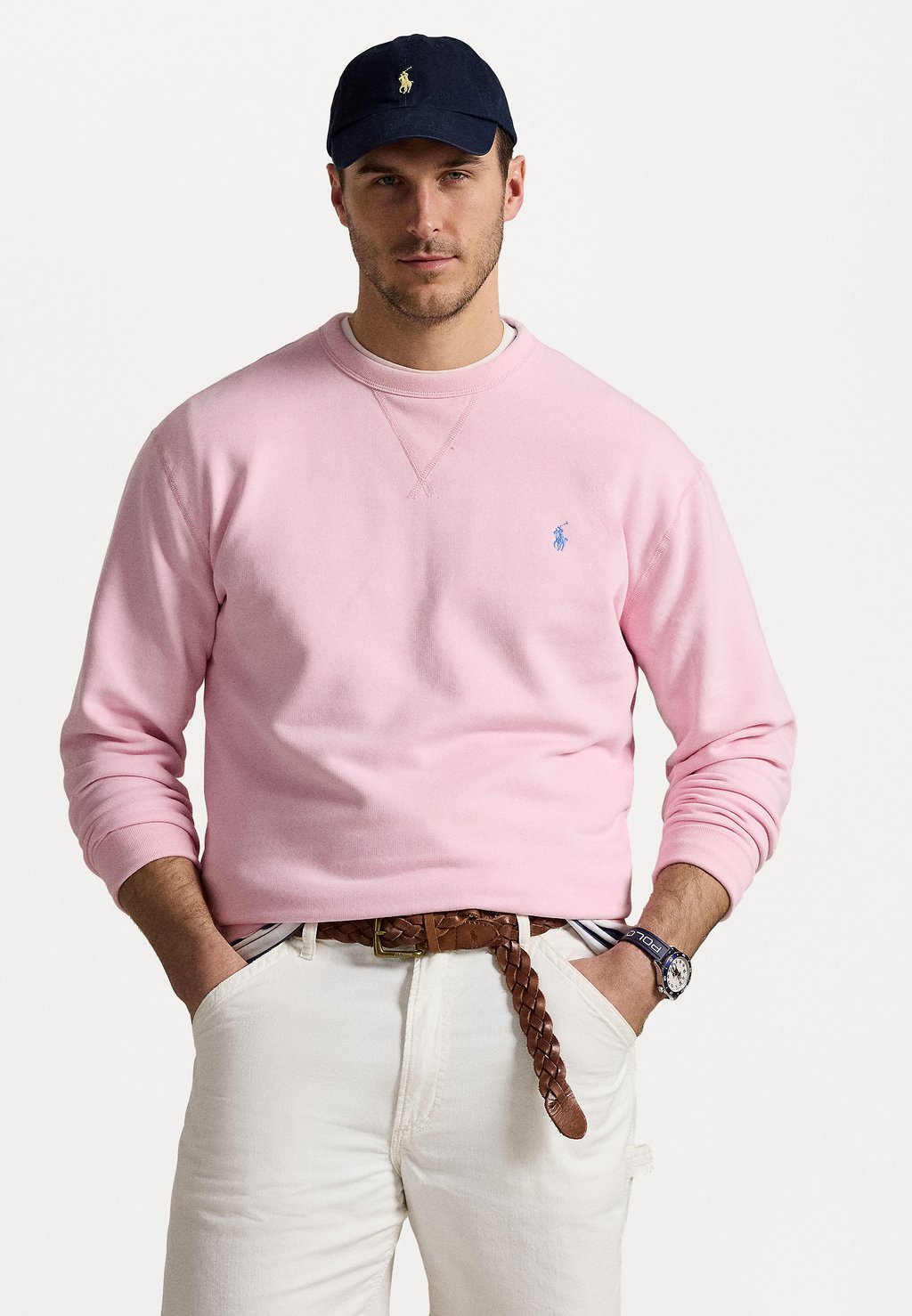 

Толстовка THE RL FLEECE SWEATSHIRT Polo Ralph Lauren Big & Tall, розовый