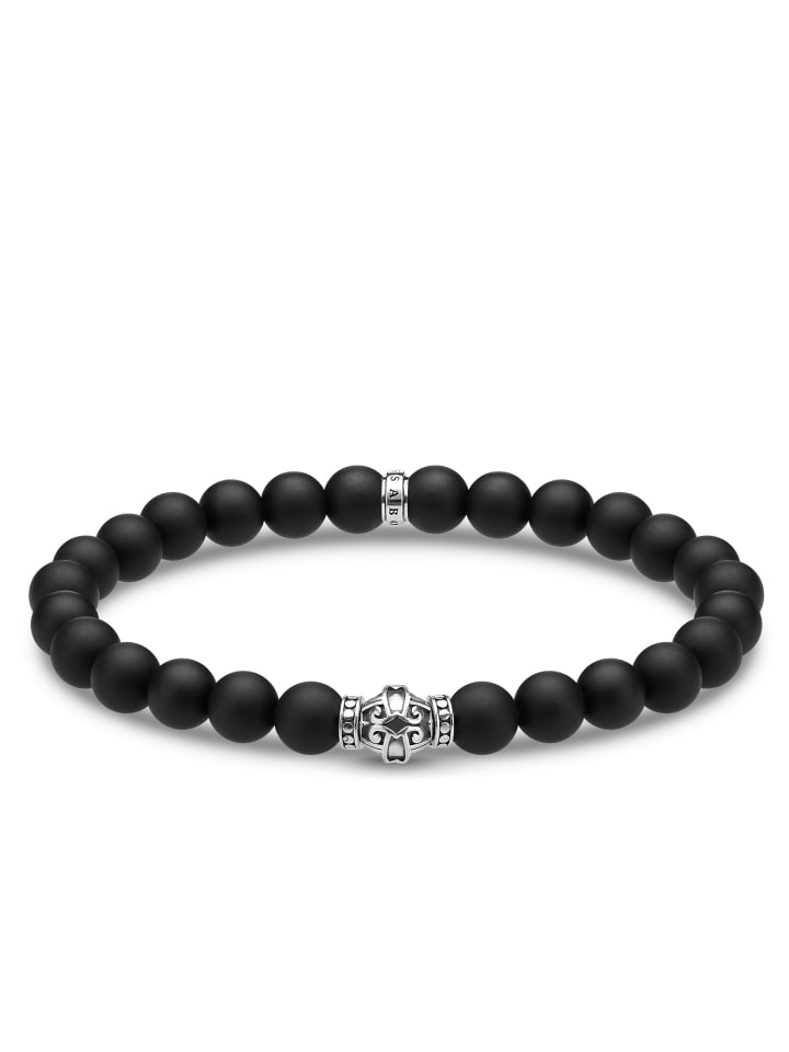 

Thomas Sabo Браслет-украшение, черный в серебристом цвете, черный
