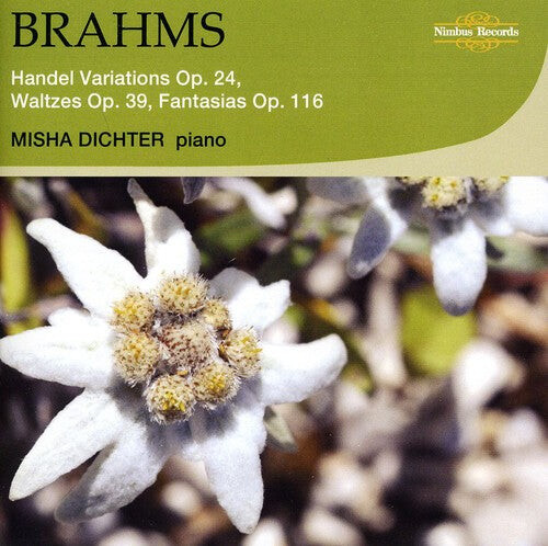 

CD диск Brahms / Dichter: Handel Variations Waltzes & Fantasias