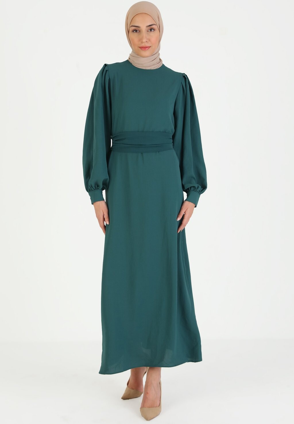 

Дневное платье REFKA CASUAL Modanisa, цвет Evergreen
