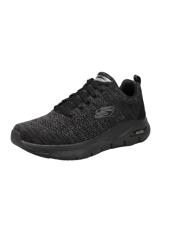 

Кроссовки на шнуровке Skechers, черный