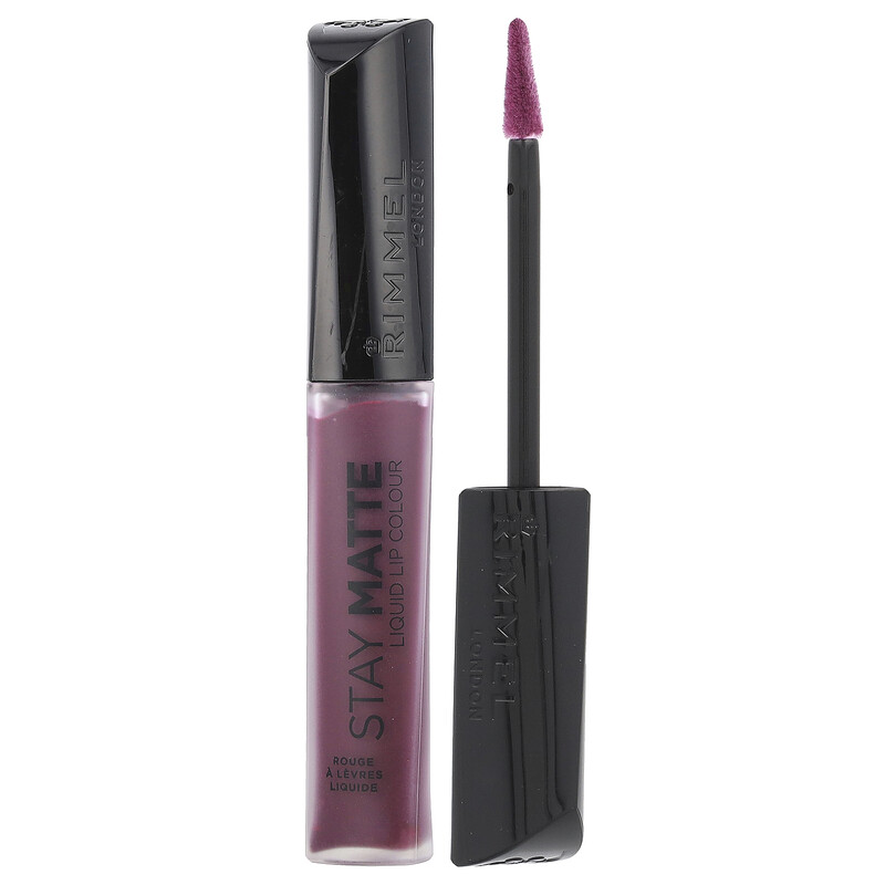 

Rimmel London, Stay Matte, жидкая помада, 800 Midnight, 6,5 мл (0,21 жидк. унц.)