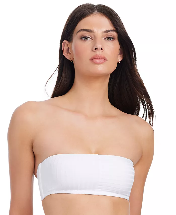 

Женский топ бикини Refresh Rib Bandeau Sanctuary, белый