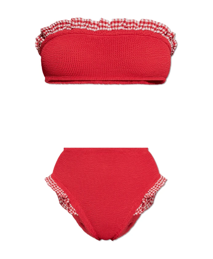 

Раздельный купальник Пегги Hunza G, красный