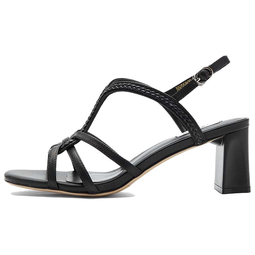 NINE WEST Женские сандалии на одной застежке экрю, цвет Ecru — фото 3
