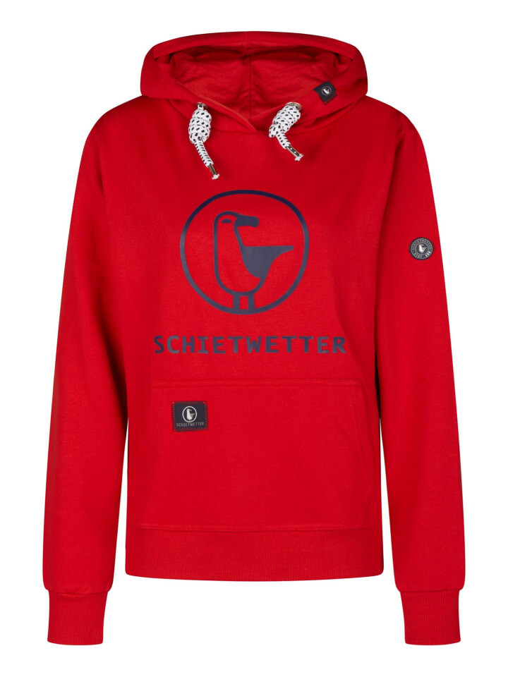 

Толстовка SCHIETWETTER, цвет red/navy