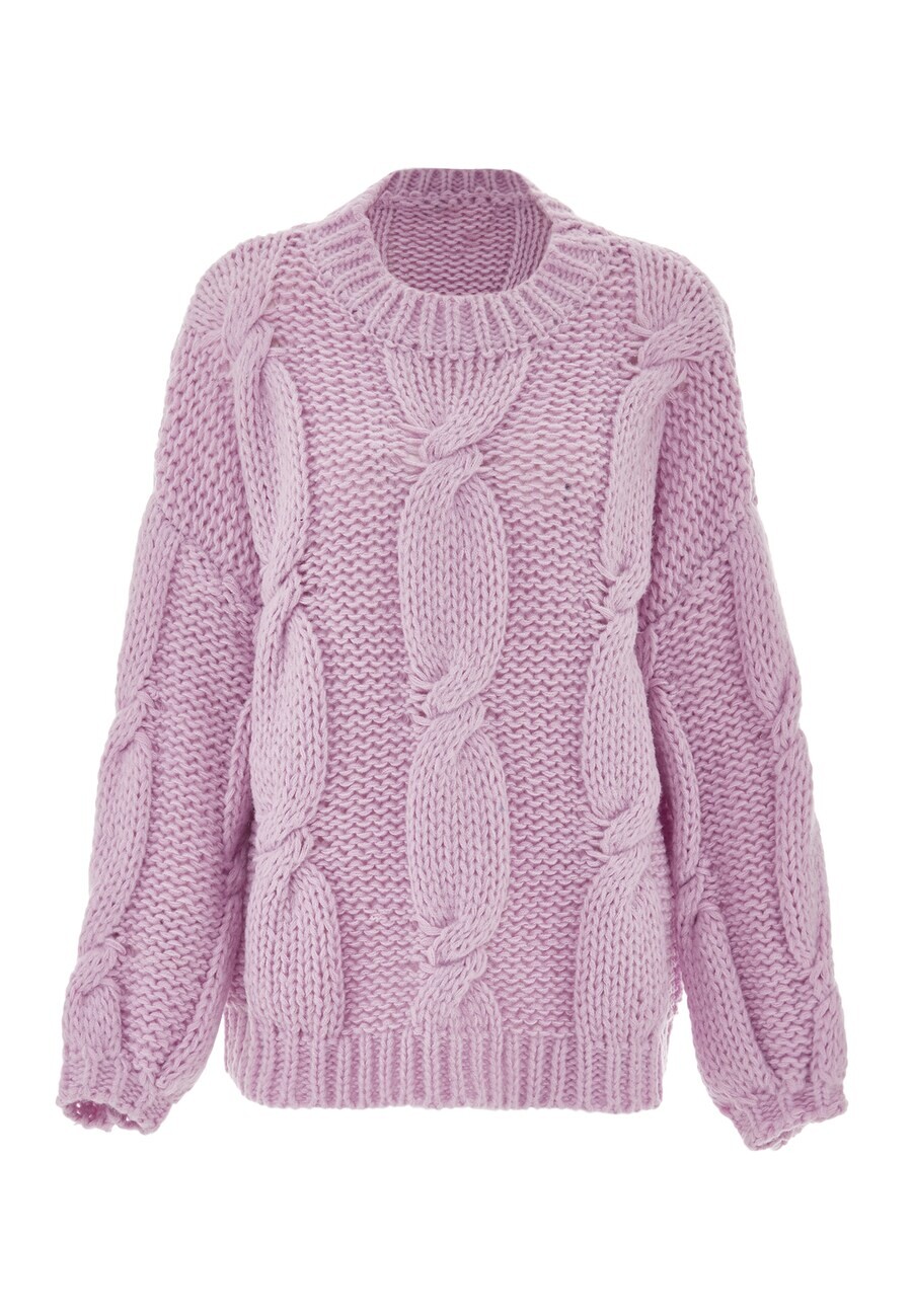

Тонкий вязаный свитер ebeeza Sweater, розовый