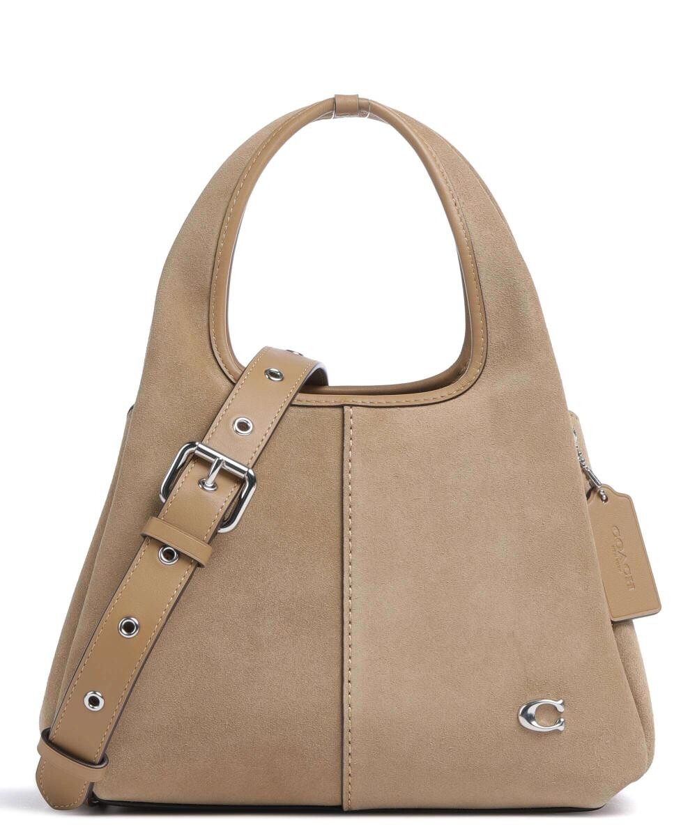 

Сумочка Lana 23 из матовой кожи Coach, коричневый